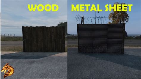 sheet metal wall dayz|dayz sheet metal gate.